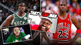 LEGEND OF WINNING BELIEVES JRUE HOLIDAY COULD GUARD MICHAEL JORDAN & TICKETTV LOSES HIS MIND!!!