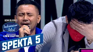 Dangdutan Lagi, Ariel Noah Ga Kuat Liat Judika - Spekta Show TOP 9 - Indonesian Idol 2021
