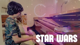 Star Wars Theme by John Williams  | Liam Mehr, Piano
