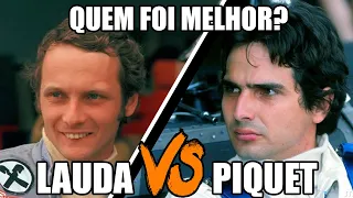 NIKI LAUDA ou NELSON PIQUET? Duelo de Tricampeões na Sessão QUEM FOI MELHOR do Rock And Race