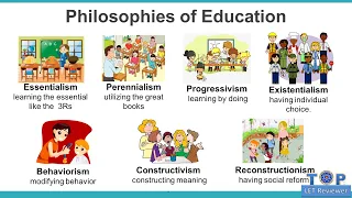 Keywords to better understand the Philosophies of Education