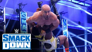 The New Day vs. Nakamura & Cesaro – SmackDown Tag Team Title Match: SmackDown, July 10, 2020