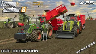 Harvesting POTATOES with GRIMME and @kedexworld | Hof Bergmann | Farming Simulator 19 | Episode 25