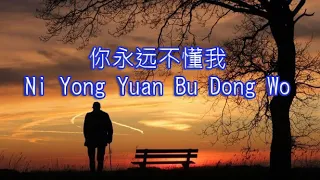 Ni Yong Yuan Bu Dong Wo (你永远不懂我) || Lyric || Cover By Helen Huang