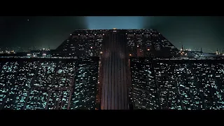 BLADE RUNNER SKYLINE in 8K (8K ULTRA HD) Upscaled with Machine Learning AI