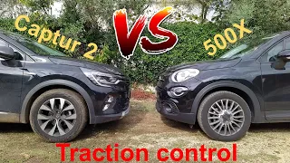5. New Renault Captur vs Fiat 500X: traction control comparison
