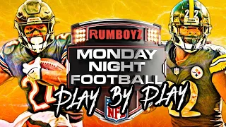 Monday Night Football Chicago Bears vs Pittsburgh Steelers week 9 2021!