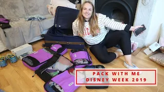 Pack with me (Check in Case) for Disney World 2019 | Disney Week 2019