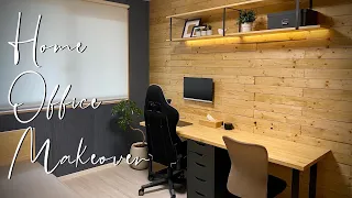 [Home Office DIY] DIY a room in a rental apartment to a work room!