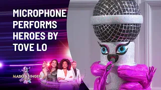 Microphone's 'Heroes' Performance - Season 4 | The Masked Singer Australia | Channel 10