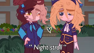 Night Stroll || Gacha Butterfly Reign || Br!Alliumduo fluff || NOT CANNON || Mini series?