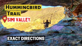 Hiking to Hummingbird Trail - Exact Directions - Cave/Swing