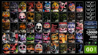 fastest death on UCN (world record Five Nights at Freddy's Ultimate Custom Night gameplay)