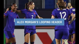 Alex Morgan's Looping Header Puts The USWNT Ahead 3-0