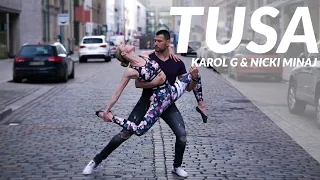 Tusa | Bachata Dance | Karol G & Nicki Minaj | Roberto & Magdalena