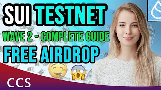 💎 SUI Testnet Airdrop Wave 2 💎  COMPLETE GUIDE 🚀 Step by Step - Get SUI Airdrop token 🎁