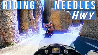 Riding Needles Hwy in South Dakota