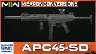 B&T APC45-SD Weapon Conversion - Call Of Duty Modern Warfare II