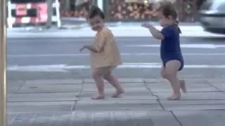 Dancing Baby Me!!!  ❤♥(ˆ◡ˆ)♥❤  Funny! New Evian Commercial