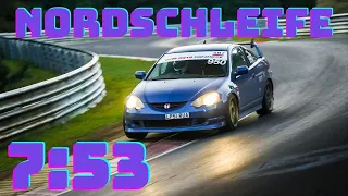 Honda Integra DC5 Nuburgring Nordschleife BTG TF 7:53 'sub8'