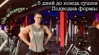 Тренировка | Плечи Ягодицы Икры | - 4 кг | 5 дней до конца сушки