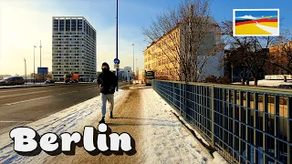 Berlin, Germany 🇩🇪 Winter Walk in East Berlin [4K with 3D Audio]