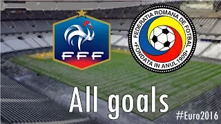 France  - Romania (2-1) | All Goals (ft Payet's Goal) #EURO2016 [HD]