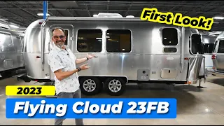 The All-New 2023 Airstream Flying Cloud 23FB Twin | FIRST LOOK