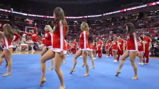 Ohio State Cheerleaders and Dance Team