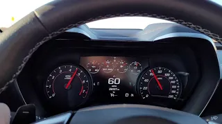 Camaro 2SS entering the highway ramp - (Track Mode)