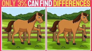 【Spot the difference】Only genius can find all!!| Find 3 Differences between two pictures