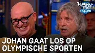 Johan gaat los op Olympische sporten, René gaat stuk | VERONICA INSIDE