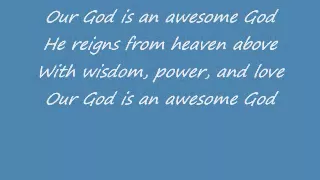 Awesome God - Rich Mullins w/ Lyrics