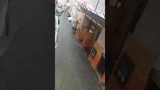 Nubifragio a Spoleto e danni