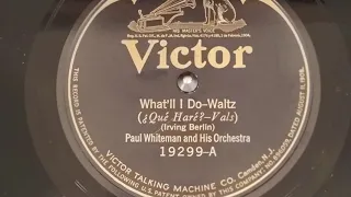 What'll I Do - Paul Whiteman and His Orchestra 1924