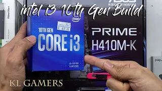 intel 10th Gen Core i3 10100 ASUS PRIME H410M-K PNY SSD Futura Black N5000 Budget Build