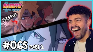 Boruto and Sasuke finish off Momoshiki! | Father and Child | Boruto #65 Part 2 | REACTION