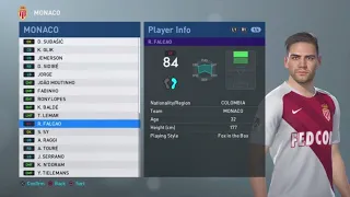 PES 2019 - Monaco Face and Player Ratings