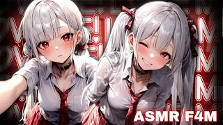 Pampered by Yandere twin sisters ♥ (F4M ASMR Roleplay) (Yandere Twins)