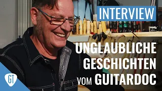 SO hören sich 37 Jahre Erfahrung an - Guitar Doc Lutz erzählt Anekdoten