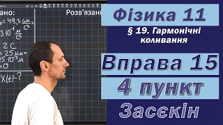 Засєкін Фізика 11 клас. Вправа № 15. 4 п.