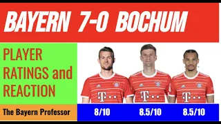 Nagelsmann TACTICAL Masterclass! PLAYER RATINGS! Bayern 7 - 0 Bochum