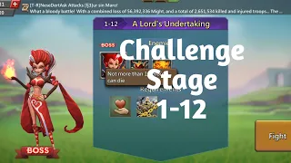 Lords mobile Challenge stage 1-12 f2p|A lords undertaking challange stage 1-12