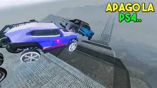 APAGO LA PS4 EN ESTA MEGA RAMPA... - GTA V ONLINE