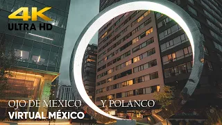 🔴 [4K] Ferrari! Mercedes! BMW! Aquí vive la gente con mucho dinero en la CDMX - ASMR WALKING