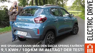 2024 Dacia Spring 65 Extreme im 1.000 Kilometer Test! Wie sparsam kann man fahren? Kritikpunkte?