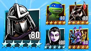 TMNT Legends Leonardo, Splinter, Bunnies, Shredder Classic, Shinigami