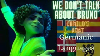 (ENCANTO) We don't talk About Bruno (Camilo's Part) Germanic Languages One-Line Multilanguage!