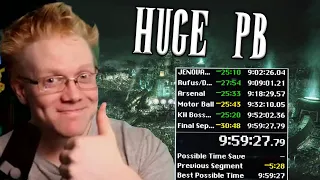 HUGE PB BY HALF AN HOUR! [Final Fantasy 7 Remake Speedrun in 9:59:27]