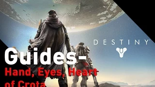 Destiny Guides - The Dark Below - HANDS, EYES AND HEART OF CROTA LOCATIONS